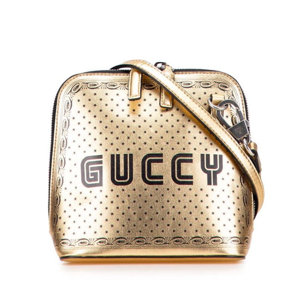 Gucci GUCCY Print Shoulder Bag